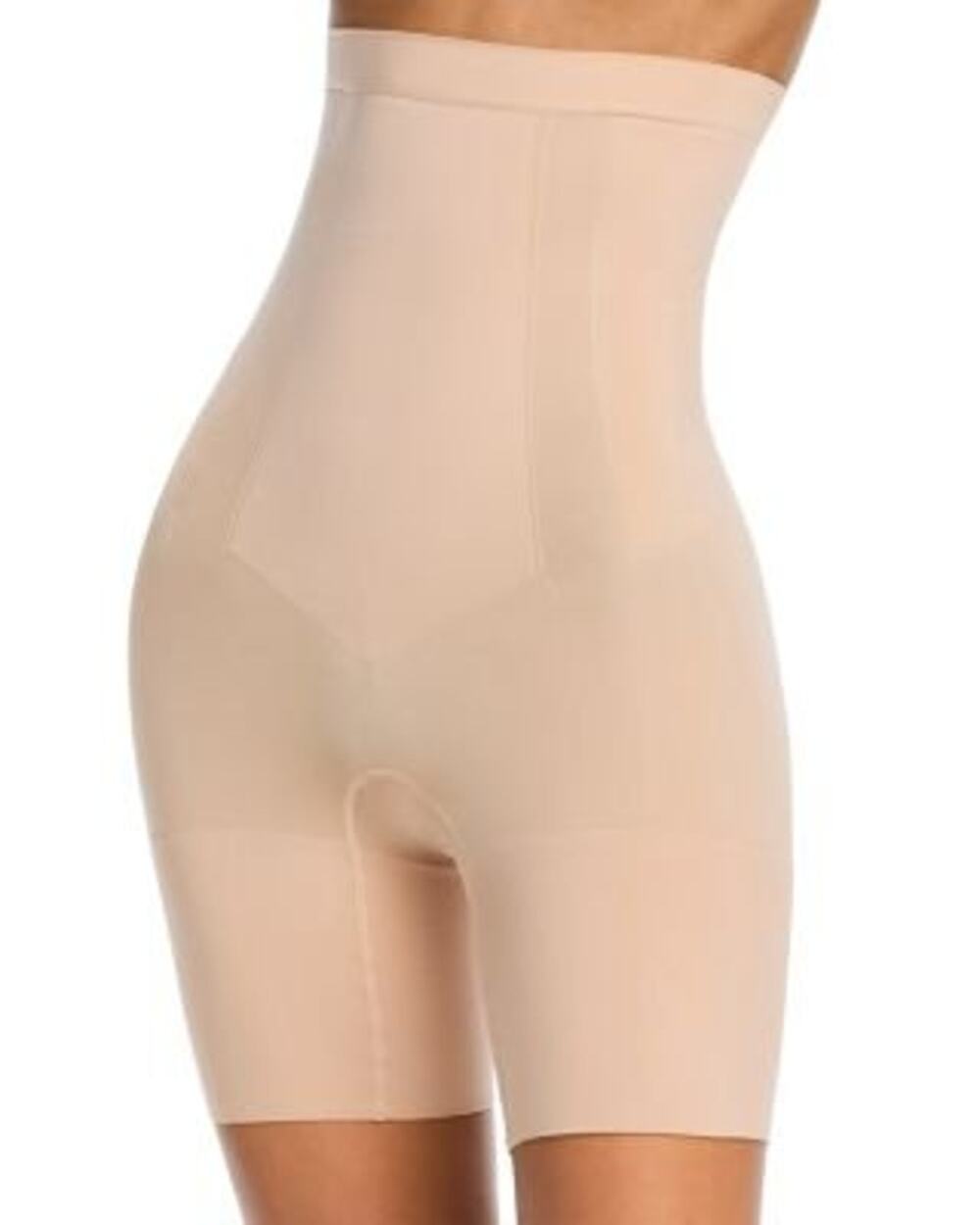 Spanx OnCore High-Waisted Mid-Thigh Shorts, Small